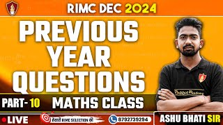 RIMC Maths PYQ | RIMC Online Coaching Classes | RIMC Dec 2024 | RIMC Online Free Coaching