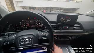 Audi Q5 Fy Intera Video Codifica ObdEleven: Cambio Grafica Virtual Cockpit Q5 /SQ5 /RsQ5