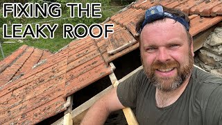 Fixing the leaky roof on our historic Italian villa