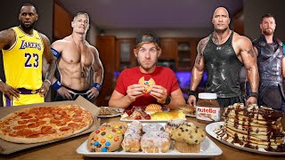 Eating The UNHEALTHIEST Celebrity Cheat Meals!