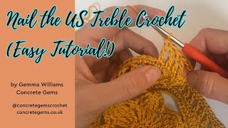 Nail the US Treble Crochet Stitch (Easy Tutorial!) - UK Double Treble Crochet Stitch