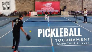 PICKLEBALL TOURNAMENT INDONESIA - Men's Single 19+ | HermanHilman vs Sembara | Pickleball Indonesia