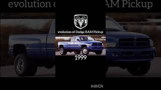 Evolution of Dodge RAM Pickup:#tiktok #sorts #хочуврек #ram #dodge #pickup #EVOLUTION