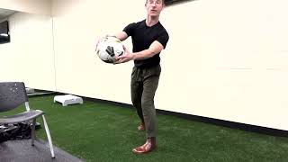 medicine ball rotation throw