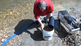 Cleaning Gold Sluice Mats