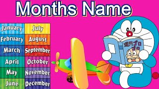 January February ki spelling l months name l mahino ke naam l months name in english and hindi