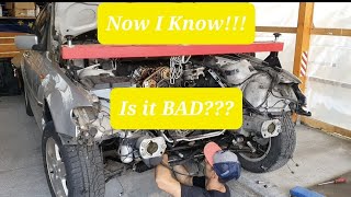 Bmw 316i E46 project car! this is why the car was abandoned for years!