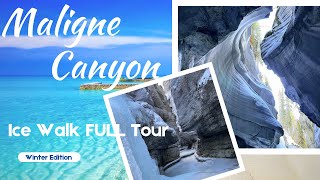 Travel Maligne Canyon Ice Walk Full Tour 2023❄️🤧😁   #adventure #scenery #travel #tour