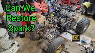 Suzuki lt125 Revival Part 2 Restore Spark