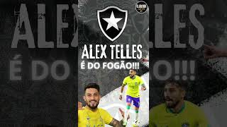 Botafogo acerta contratação do lateral-esquerdo Alex Telles. #BOTAFOGO   #JOHNTEXTOR  #shorts