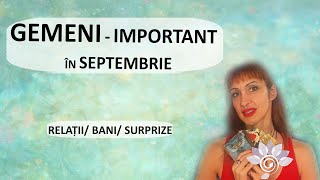 GEMENI: SEPTEMBRIE (2) - Relații, Bani, Surprize / TAROT -  Zodii de AER - Horoscop