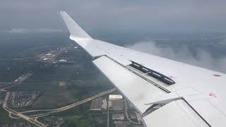 American Eagle CRJ700 Landing and Taxi Chicago O’Hare International Airport