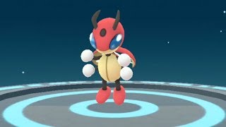 Pokemon Go Ledyba to Ledian Evolution Showcase Pokédex 165 and 166