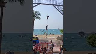 Thailand beach view from mall  such a beautiful viwe