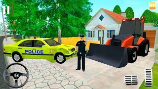 Yellow Mercedes Patrol Car Simulator - Patrulhando Police Car Driving #21 - Android Gameplay