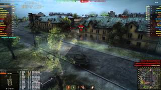 World of Tanks - T54 king of Ensk (1 vs 4)