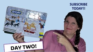 Breyer Advent Calendar Day TWO #adventcalendarunboxing #jesusstory #stopmotion