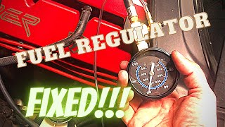 1997 Dodge Viper GTS fuel regulator leak back FIXED!!!