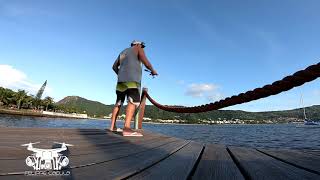 TREINANDO COM OS FUTUROS PESCADORES ESPORTIVOS  - NITERÓI RJ