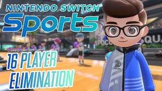 Online Bowling Gameplay | 16 Player Elimination Nintendo Switch Sports | No Commentary