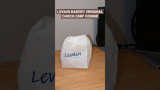 Levain Bakery Chocolate Chip Cookie Review... also.. How many times can I say ooh! lol #shorts