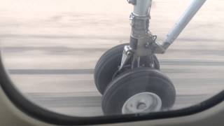 Insel Air Fokker 50 Landing Aruba