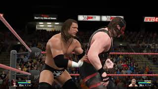 WWE 2k15 Showcase:Best Friends,Bitter Enemies #2:Kane vs Triple H(RAW 28/10/2002)