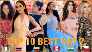 Miss World 2023 TOP 10 BEST IN DAY 2 !