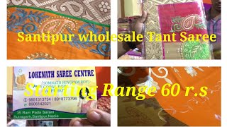 Wholesale Santipur Tant saree I Durga Puja special collection I must watch