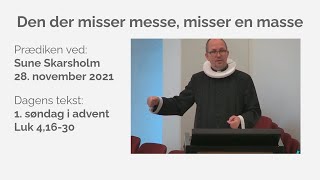 Den der misser messe, misser en masse v/Sune Skarsholm