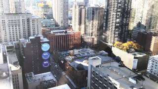 View from Chicago Marriott Downtown Magnificent Mile