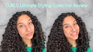 CURLS Ultimate Styling Collection Review | The BEST gel ever !