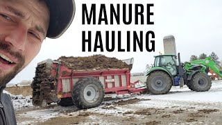 The Pump Is Almost Fixed! | We Also Took the Opportunity to Haul More Manure.