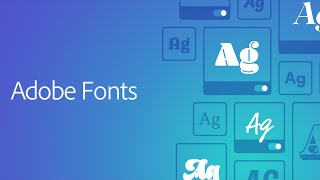 adobe fonts - אדובי פונטס