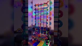 PicassoTiles PicassoToys Big Hit Magnetic Tiles Marble Run Creation Kids Activities DIY Play Ideas