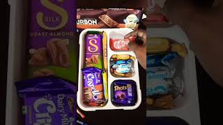 Filling Platter with Chocolates #youtubeshorts  #shortsviral  #satisfying  #trendingnow