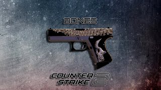 My new skin Glock 18 Bones for Counter Strike 2.  Like it? #counterstrike2 #cs2 #glock18