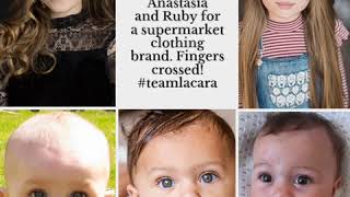 Self tapes requested of Ivy, Joshua, Leighton, Anastasia and Ruby for a supermarket clothing brand.…