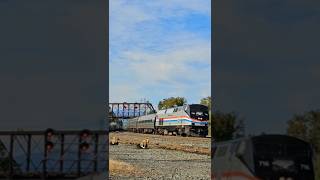 Amtrak K5LA Horn Under The Universal Atlas Cement Co. Bridge! Hudson Valley, NY