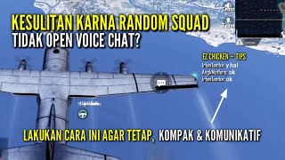 Random Ga Mau Ngomong? OK! Cara Ini Bikin Mereka Nurut! PUBG Mobile