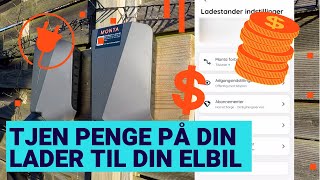 Sådan tjener du penge på din lader til din elbil via Monta - 2022