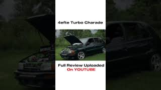 Turbocharged💀 Charade 1987 🔰 Review Uploaded On Youtube❤️ #shorts #jdms #jdmcars