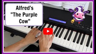 The Purple Cow, Alfred Piano Book 2. Garritan CFX Lite: Classic