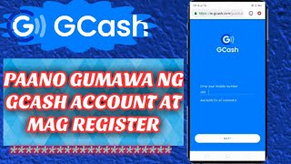 PAANO GUMAWA NG GCASH ACCOUNT? AT MAG REGISTERED using your phone.