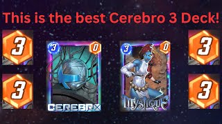 This Is The Best Cerebro 3 Deck In Marvel Snap!