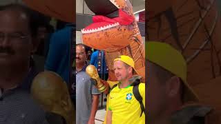 Dinosaurs  # metro station doha # Fifa World Cup