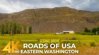 Scenic Roads of America (Washington State) - 8K Summer Road Trip (Right Side Slow Motion Version)