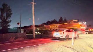 BNSF 5197 leading the H-VAWFRS through Elk Grove