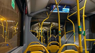 Abends unterwegs im Mercedes C2 G auf der Linie 893 - BVG Berlin (4K Mitfahrt)