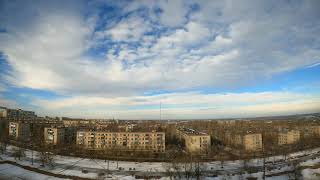 Timelapse city view, Volgograd, Russia